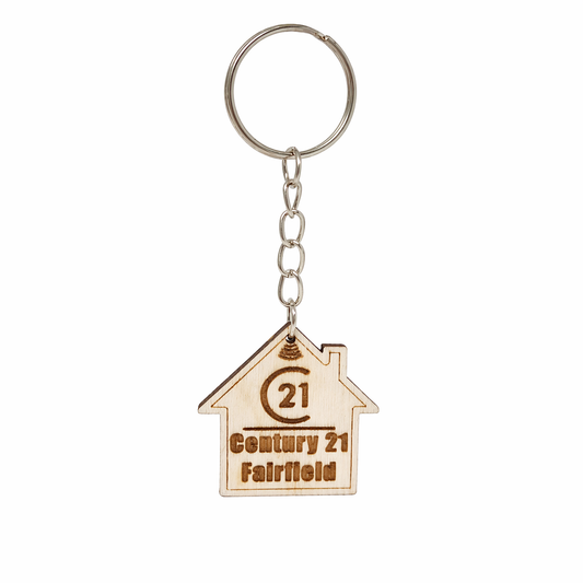 Real Estate House NFC Keychain